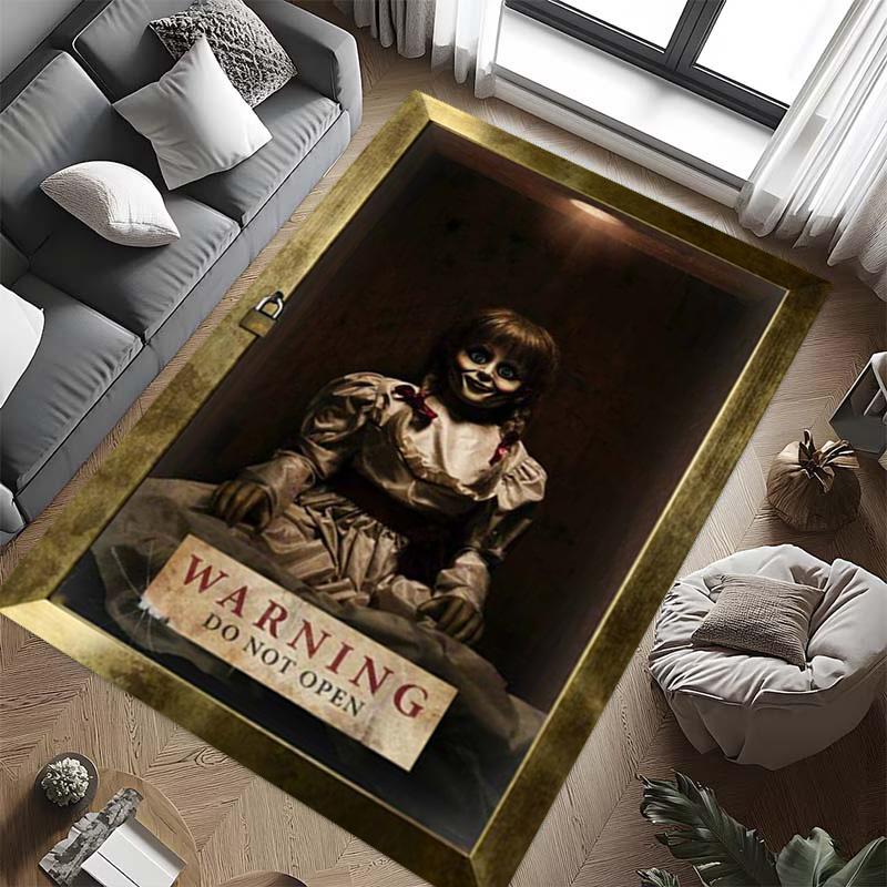 Darkness Unleashed: Annabelle's Creation carpet floor mats Doormat Room Dormitory decoration Bathroom mat