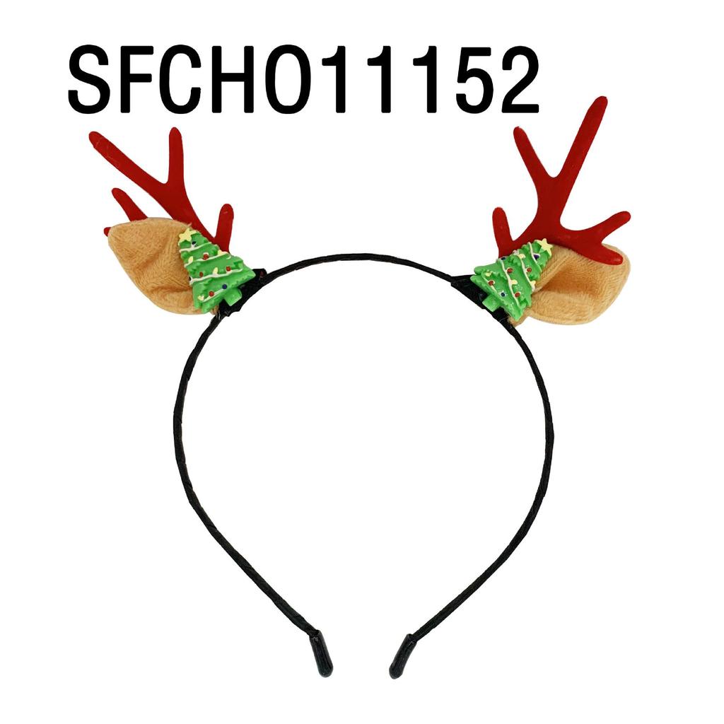 Karácsonyi fejpánt Xmas Elk Horn Bell flitter Karácsonyi hajpánt Boldog Új Évet Fotók Kellékek Boldog karácsonyt dekorációs ajándékok gyerekeknek