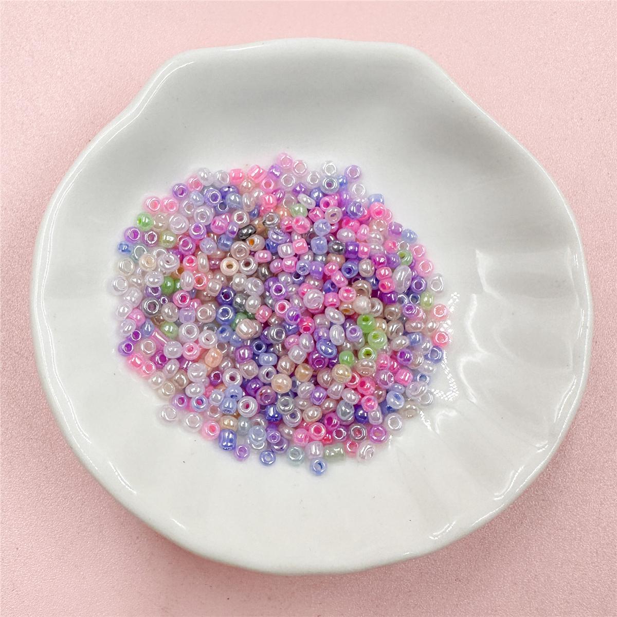 

3000-6000 шт., кремовая серия, подвеска для изготовления ювелирных изделий, аксессуары «сделай сам», модное стекло, 2/3/4 мм, свободные бусины, серьги, брелок 3mm/3000pcs разноцветный