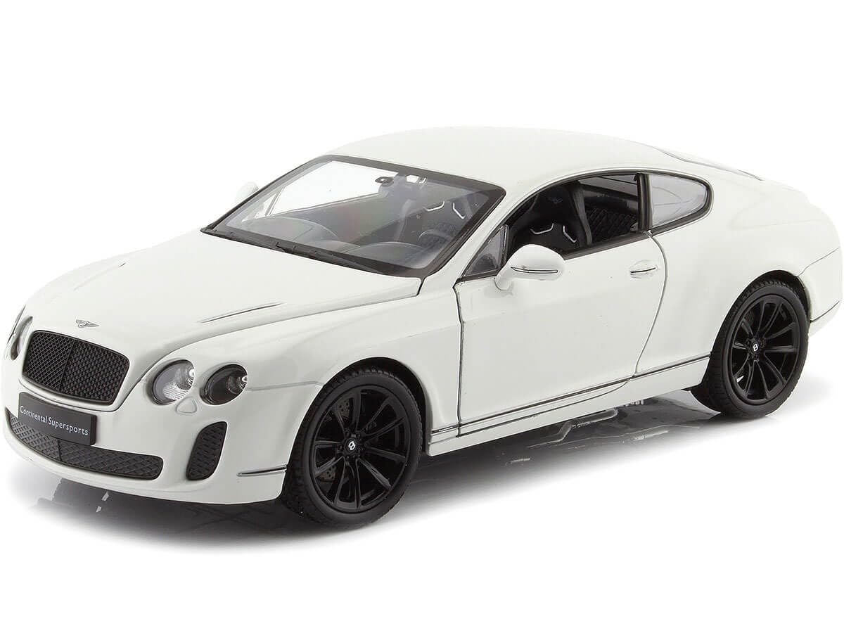 

WEELY Bentley Continental Мини-автомобиль Bentley Continental Supersports 1/24 (белый) [Элемент] белый