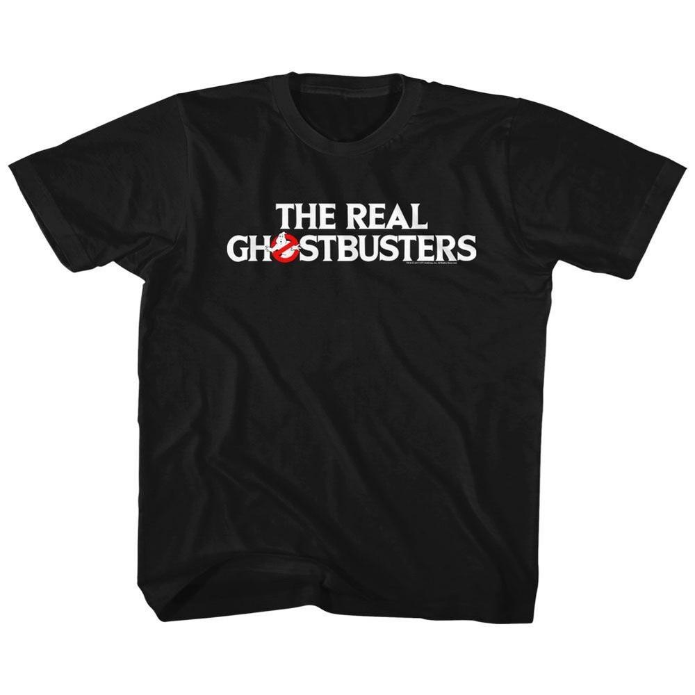 Kids The Real Ghostbusters Logo TV Shirt S