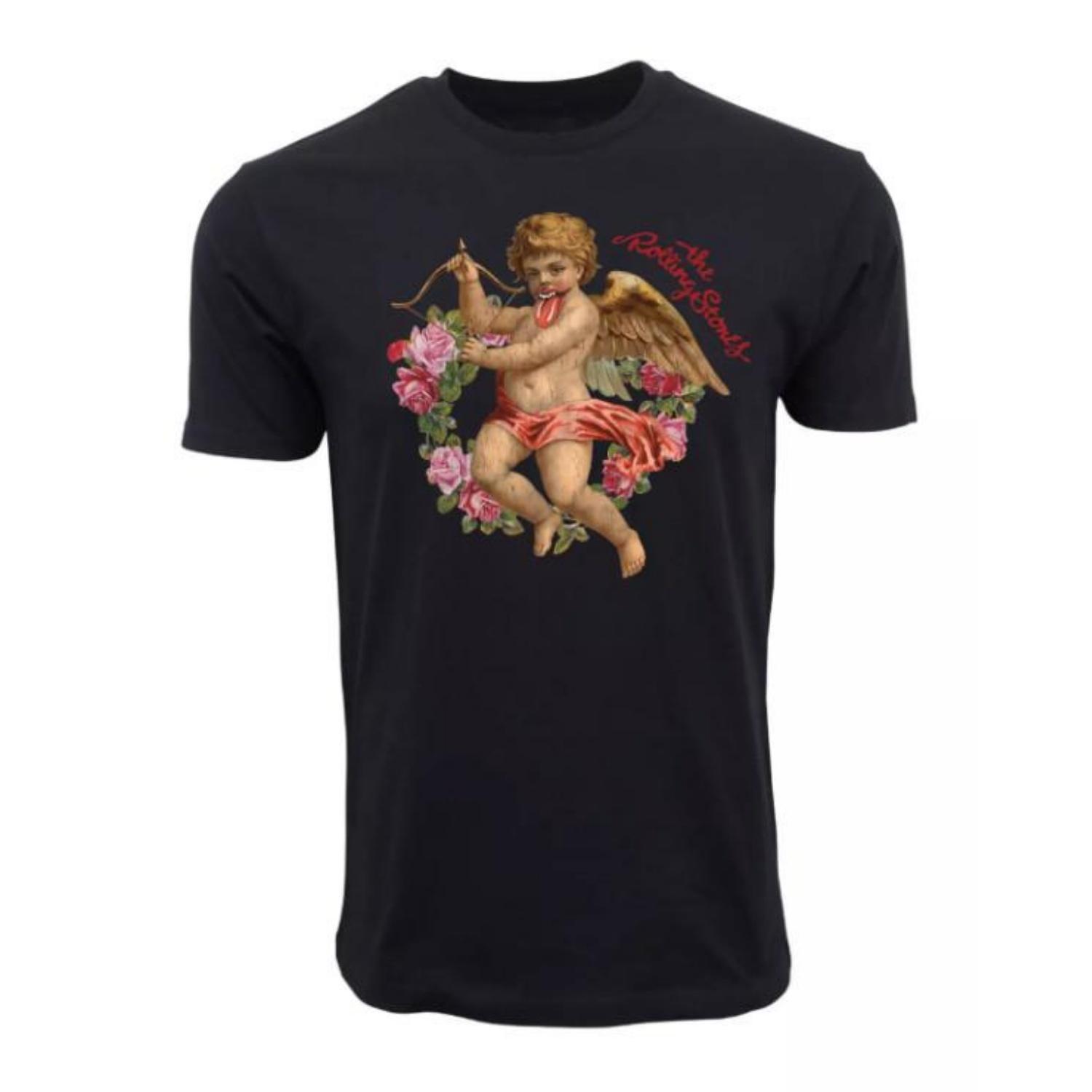 

ROLLING STONES CHEEKY CUPID GRAPHIC T SHIRT Unisex T-Shirt XXXXXL чорний
