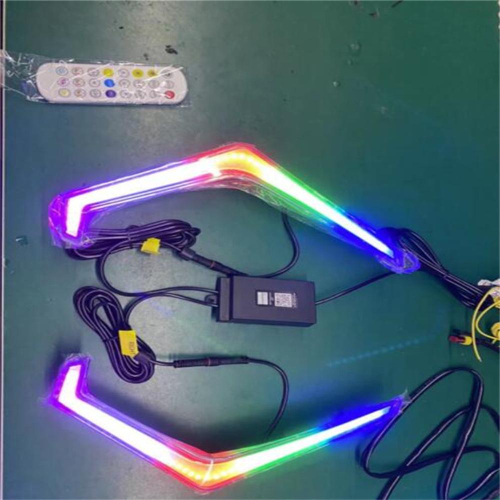 1Pair LED DRL Turn Signal Light Front Driver Light for 19-21 Polaris RZR XP 1000