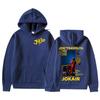 Rapper Jokair Jok Travolta 2026 Album Merch Hoodie Y2K Herren Damen Gothic Punk Hip Hop Pullover Sweatshirt Locker Gemütlich und Vielseitig