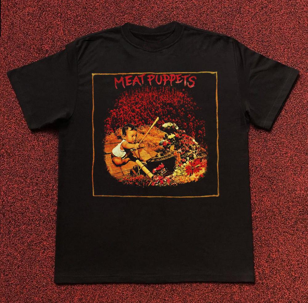 Meat Puppets - Meat Puppets Album Sleeve Unisex Adult T-Shirt All Size PR072 Unisex T-Shirt XL