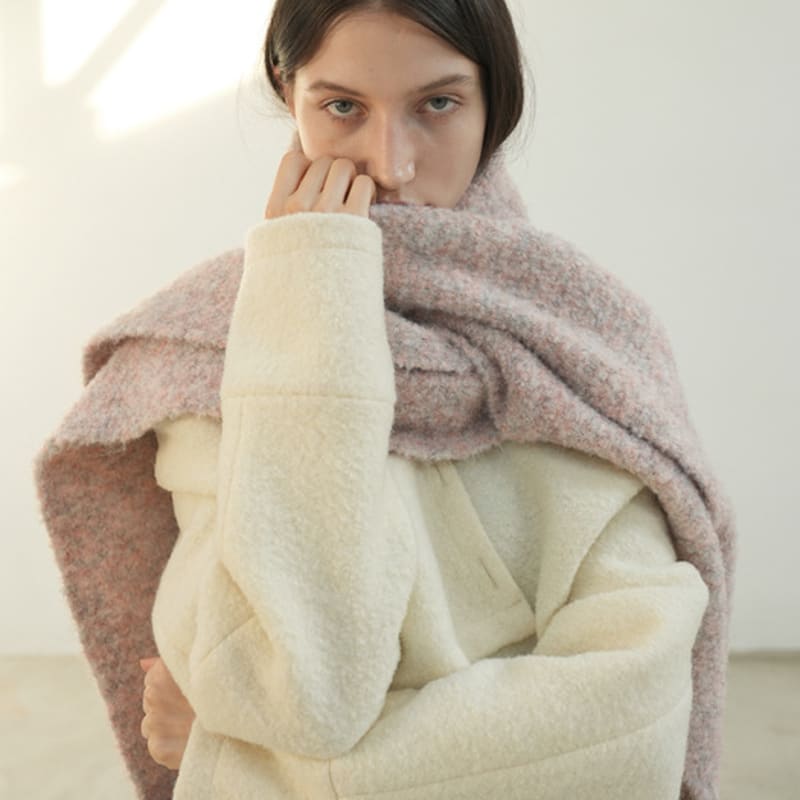 PAUL&ALICE BOUCLE WOLLSCHAL / 3 FARBEN