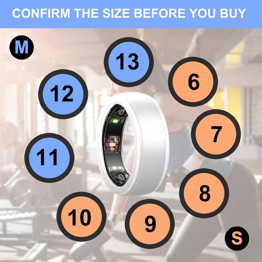 6 Pack Smart Ring Protector Compatible with Oura Ring Gen 3/Samsung Galaxy Ring, Silicone Ring Cover for Working Out, Fashion Patterns -