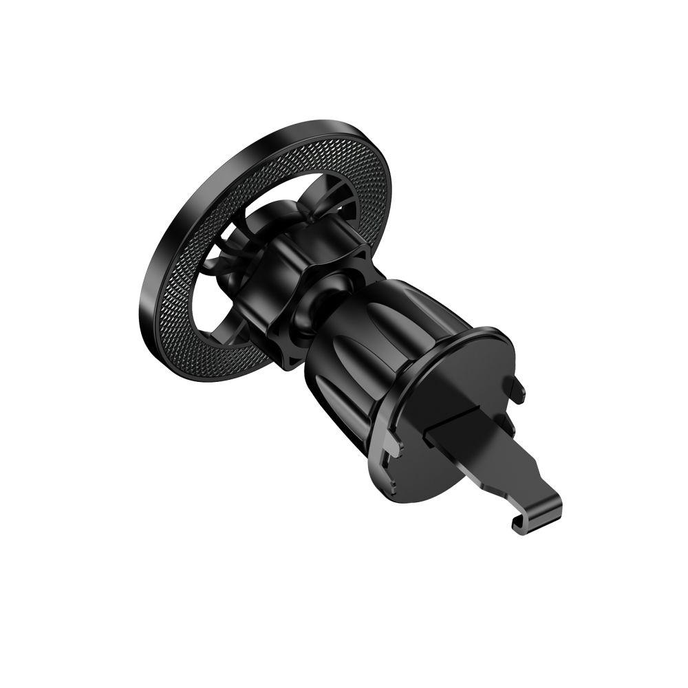 Uchwyt samochodowy magnetyczny do smartfona na kratkę MagSafe N56- czarny
