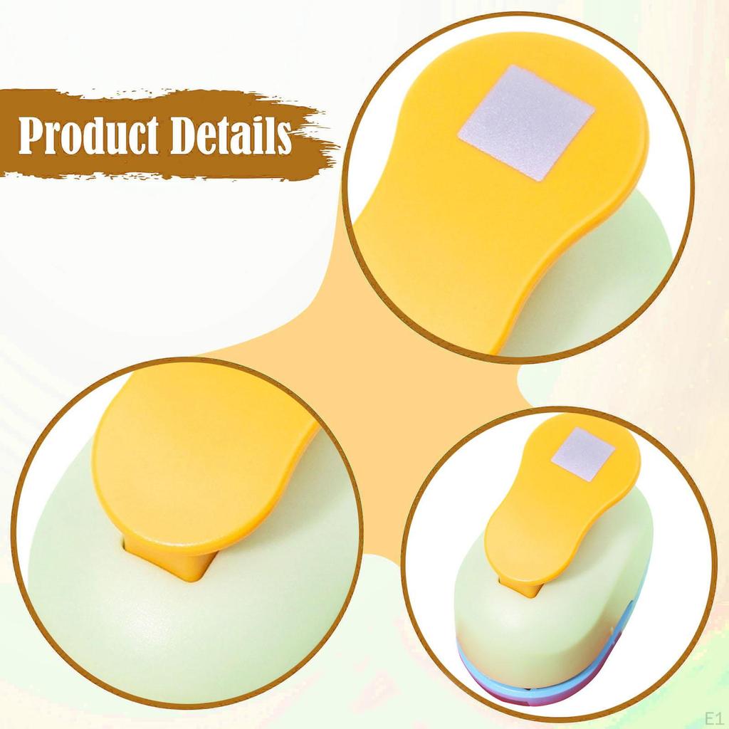 Children&#39;s Stamp Shape Punch, Lever Mechanism, DIY Craft Decorations, Embossing Tool,