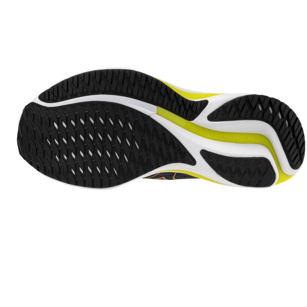 Mizuno  Wave Rider 28 Black Evening Primrose Women Sneakers Poppy-Red J1GD240377