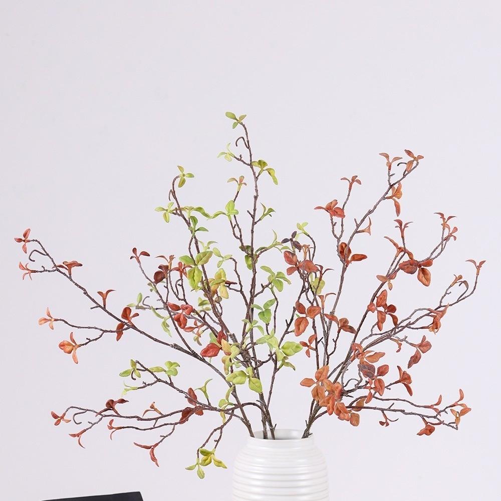 Curly Twig Simulation Tree Branch Real Touch Artificial Greenery Stem Home Decor
