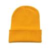 Warm Knitted Beanie For Women New Autumn Winter Skullies Fluorescent Ladies Cap