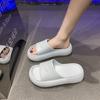 Fashion House Slippers Platform Shoes Woman 2025 Luxury Slides Lady Soft Flat Designer Girl Fashion Concise House Slippers Platform Wome