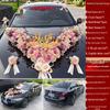 Hampton Love V-Shape Wedding Car Flower Decoration Set