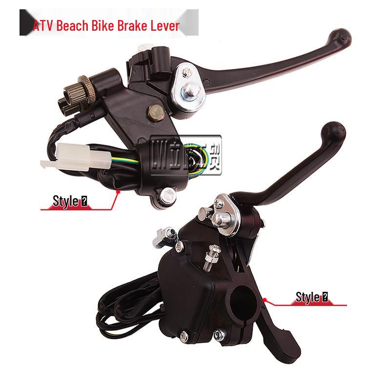 Universal GY6 ATV Thumb Push Right Double Brake Lever for 50-250cc