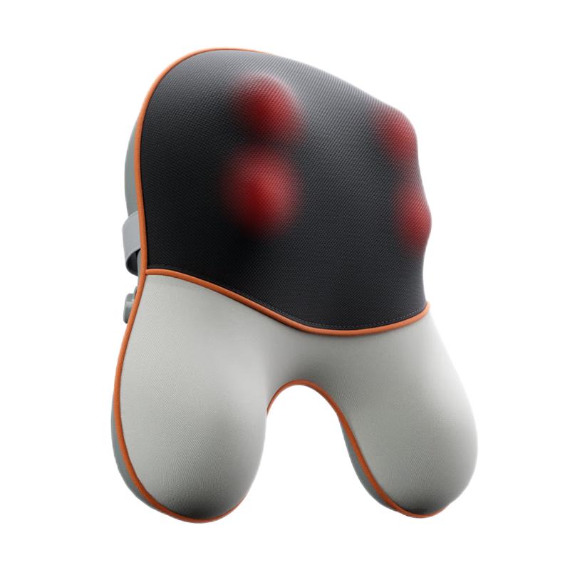 SKG Portable Lumbar & Back Massager with Heat Therapy
