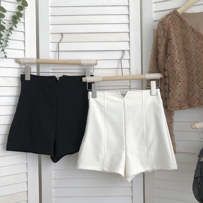 

2024 Summer Women’s High-Waisted Wide-Leg Casual Shorts Medium