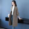Langsha Women's Autumn Solid Color V-Neck Knitted Cardigan