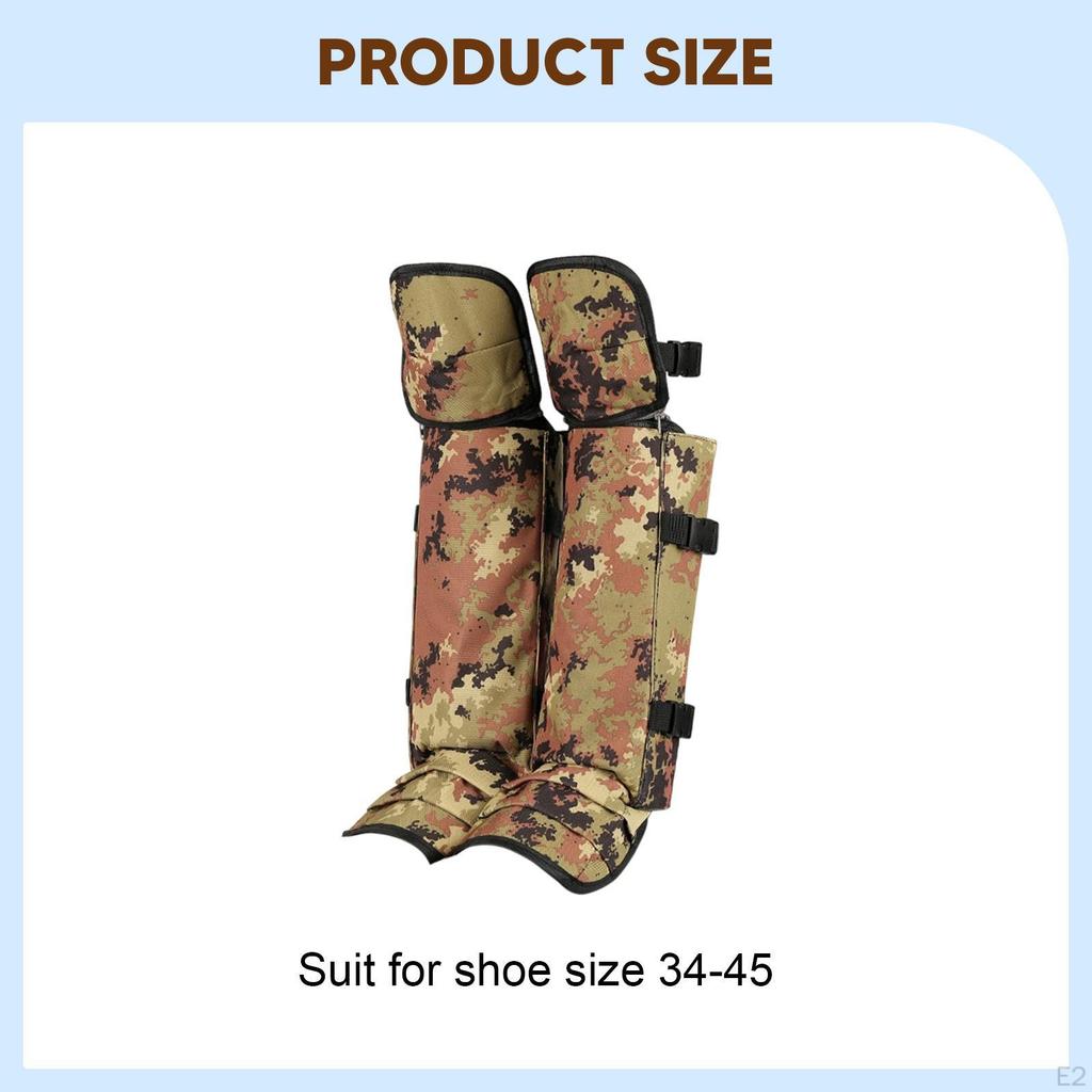Beinlinge Atmungsaktive Schützer Wanderstiefel Überzüge für Reise Klettern Outdoor-Sport Rucksackreisen