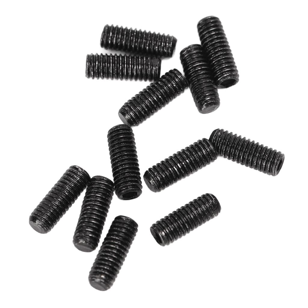 12-teiliges Sattelhöhenschrauben-Metall-Einstellset für E-Gitarren-Brückenteile, Zubehör