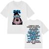 Rapper Jul Unisexs Cotton Shirt Yk Fashion Album Graphic Oneck Shirt Summer Hip Hop Fashion High Quality Oversized Tshirt