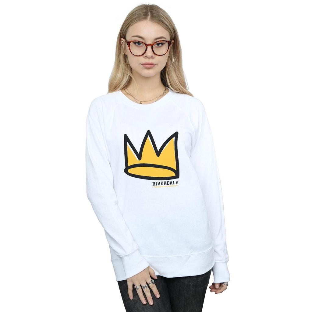 Riverdale Womens/Ladies Jughead Hat Logo Sweatshirt