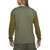 T Shirts Men's Green Crew Neck Moderate Straight Fit DO9682-222