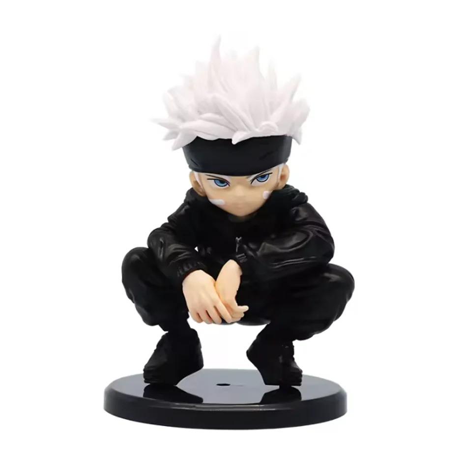6 יחידות/סט דמויות Jujutsu Kaisen, סאטורו גוג'ו איטאדורי יוז'י דמות פעולה אנימה דגם אספנות צעצועים, מתנת יום הולדת למעריצים