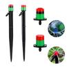 360 Degree Scattering Dripper for 1/4" Micro Drip Irrigation System 5mm Barb and Ground-Plugged Adjustable Sprinkler Head 30Pcs