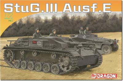 Platts Dragon WW2 German StuG III E Type NEO Truck Included Plastic Model DR7562NT 1/72 (tank)
