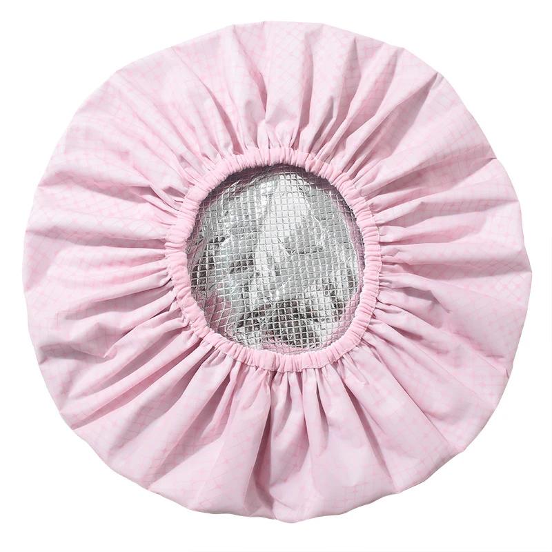 1PC Self-heating Tin Foil Hat Thickened Heating Steam Hair Mask Cap Portable Hair Salon Smooth Hair Oil Baking Cap