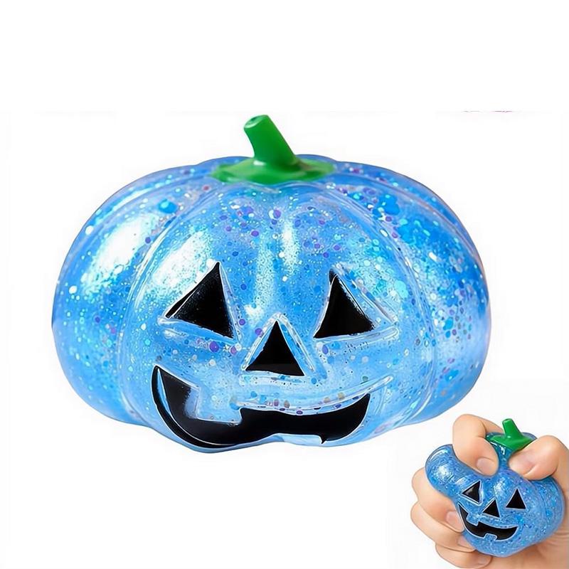 Squishy Maltose Halloween Pumpkin Stress Ball Fidget Sensory Toy for ADHD Autism Slow Rebound Squeeze Toy Adults Halloween Gift