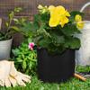 Pflanzsack Stoff Pflanzbeutel Schwarz Vlies Topf Anzuchttasche Baum Pflanze Anzuchttöpfe Gartenpflanzenbehälter