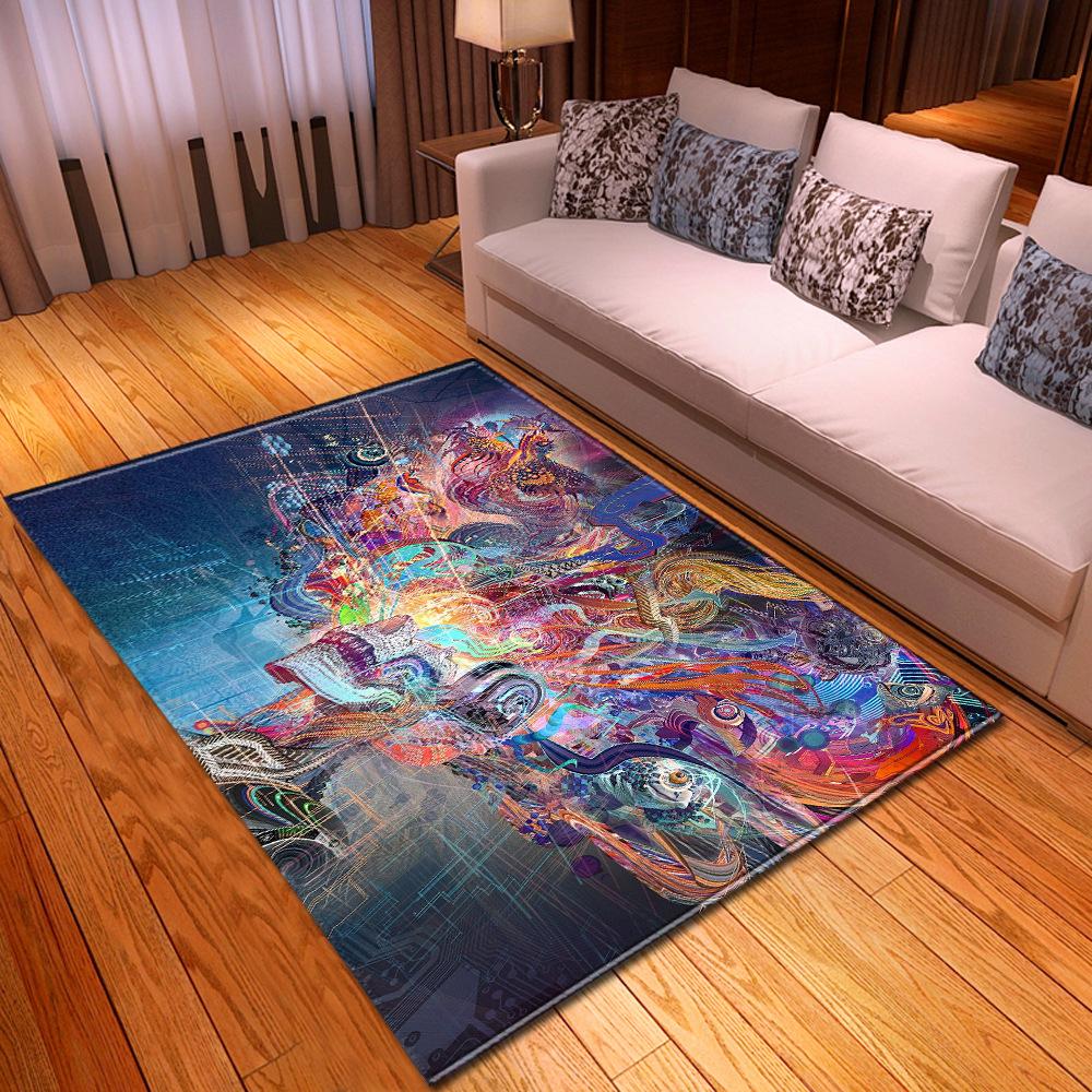 Skull Living Room Floor Mat Bedroom Dining Room Carpet Carpet Doormat