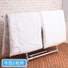 Lightweight Aluminum Telescopic Indoor Futon Dryer for 2 Sheets Silver Made In Japan A-type T&N