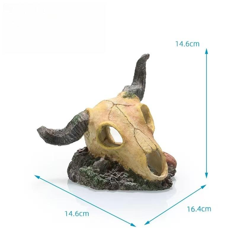 Climbing Pets, Dodging Holes, Fish Tank Landscape Simulation, Dragon Head Fossil, Fish Shrimp House, Aquarium Decoration Crafts