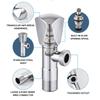 Steel Slow Open Angle Valves Corrosions Resistant Valves Commercial Plumbing Valves for Efficient Water Management