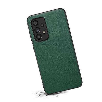 Pro Samsung Galaxy A53 5G Pouzdro PU Kůže Textura Telete Ochranný Kryt Zadní Kryt