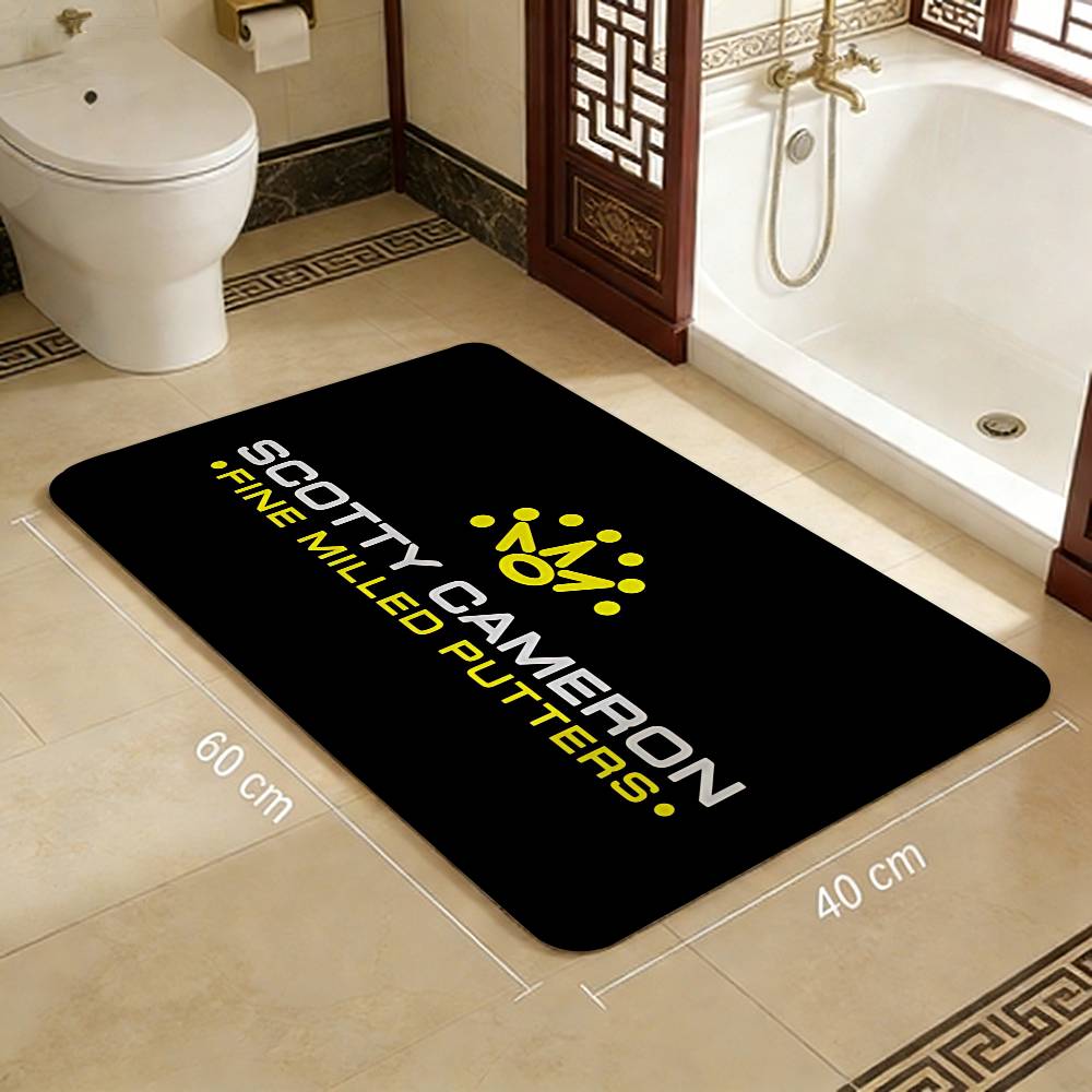S-Scotty Logo C-Cameron Floor Mat Rectangle Anti-slip Home Soft Badmat Front Door Indoor Outdoor Mat Hotel Decor Mat