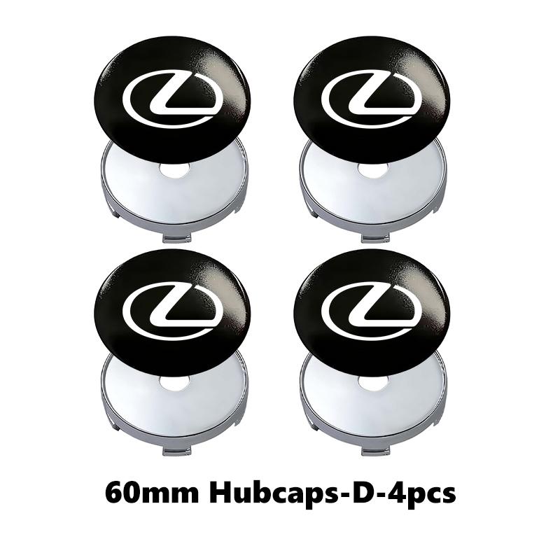 4pcs Car Wheel Center Hub Caps Sticker Auto Emblem Wheel Center Cap For Lexus RX350 IS250 IS200 GS300 LX570 RC350 UX250h ES350 AEI1