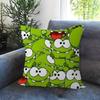 Anime O-O-Om Fun Nom Stories Maple Design Cushion Cover Happy Autumn Harvest Decor Holiday Decorati Pillow Cover