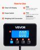 Digital Postal Scale, 20 g/100 g Dual Accuracy, 300 kg Commercial Weight Scale with Hold/Tare Function & LCD Display, Fit for Packages, Postage,
