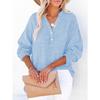 BITCED Women's Fashion Casual  Long Sleeve POLO Neck Blouses & Shirts International Design