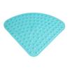 PVC Scalloped Bathtub Mat, Safety Shower with Drain Hole, Bathroom Mat, Creative Foot Mat, Easy to Clean, Washroom Mat