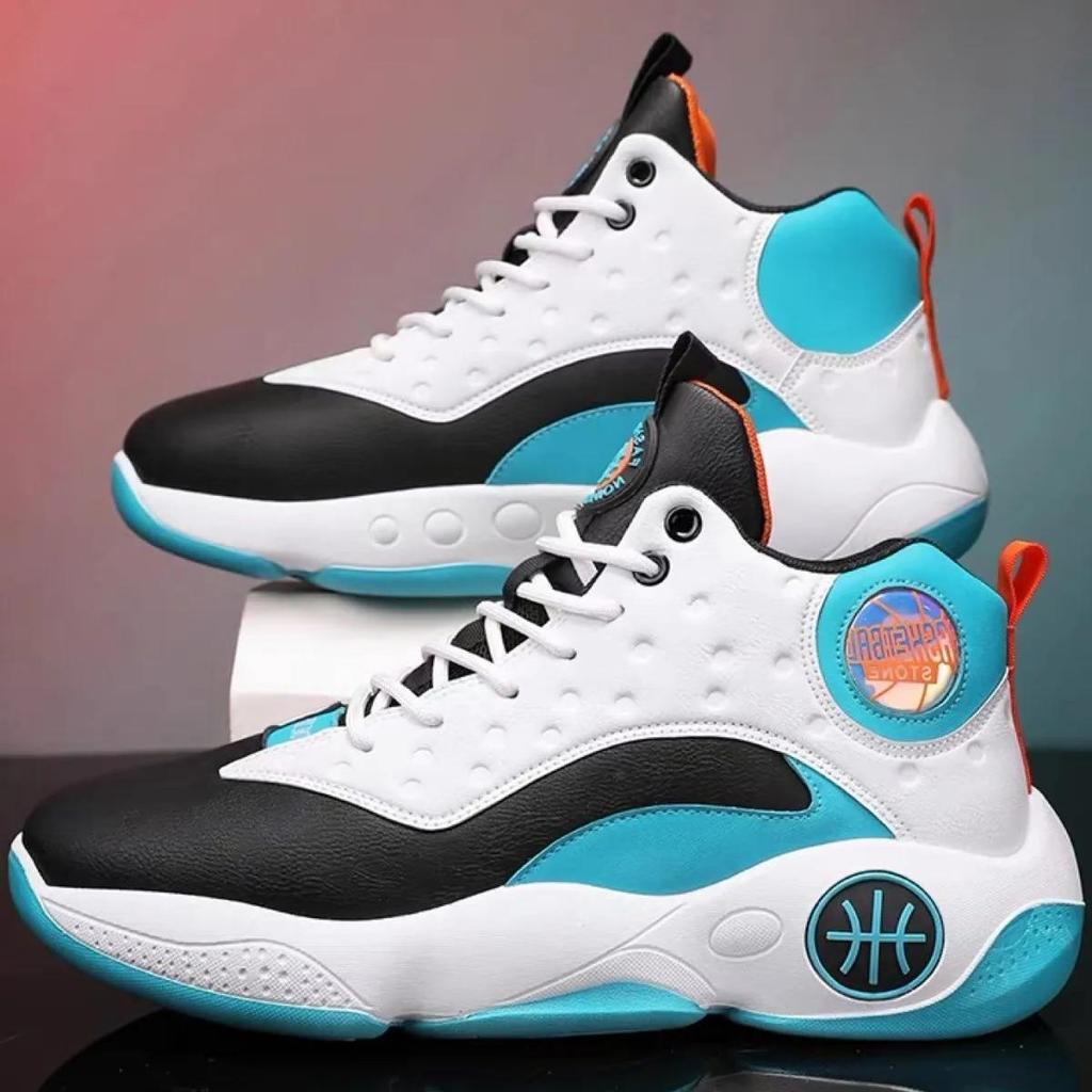 Men's Basketball Shoes Spring and Autumn New Student Sports Shoes Men's Shoes Lace-up Fashion Trend Running Shoes