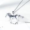 Fashion Jewelry Accessories Silver/Gold Horse Necklace Pony Necklace Pendant Necklace