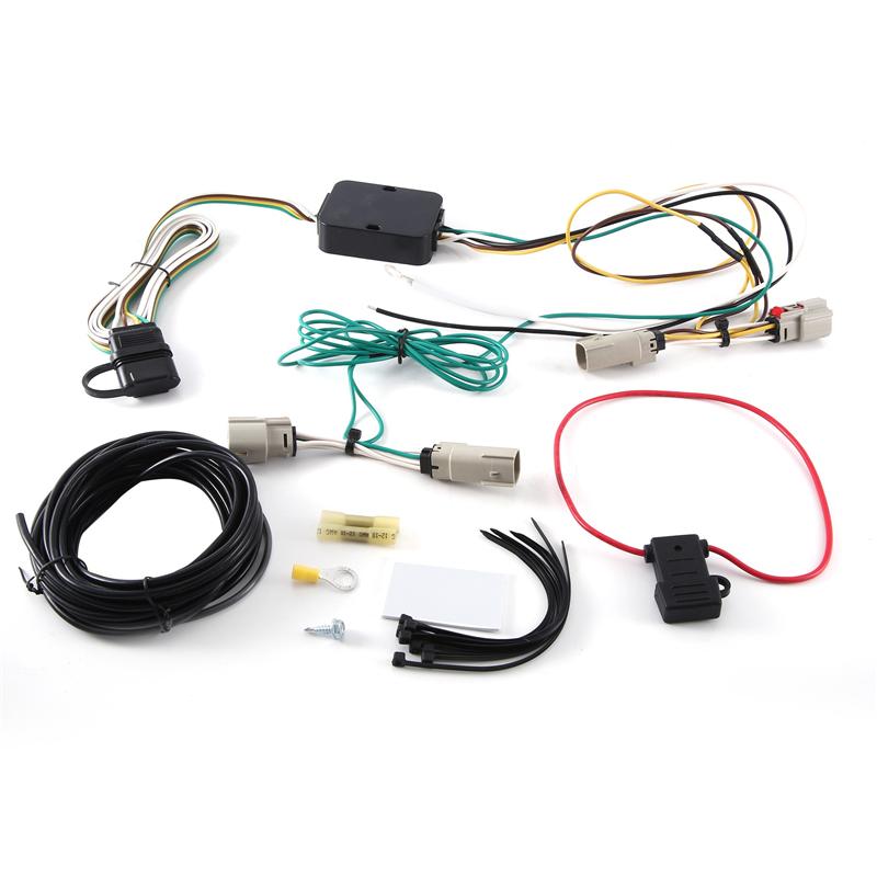 4 Way Trailer Wiring Harness Connector Plug 56471 118867 Parts Accessories For Ford Bronco W/O LED Taillights 2021-2023