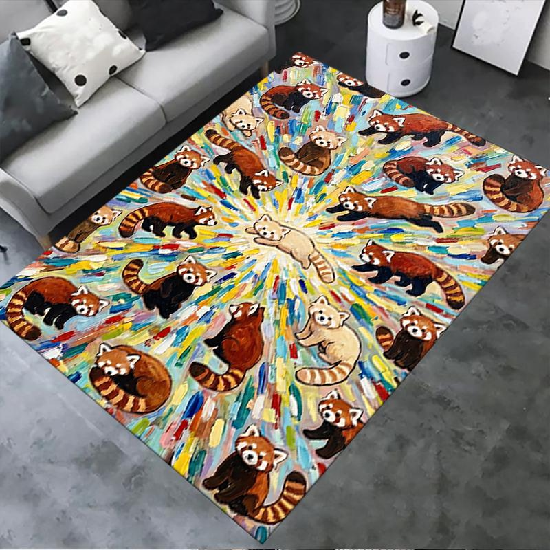 2025 New Cute animals Carpet Rug for Living Room Bedroom Home Sofa Decoration,Kids play Non-slip Floor Mat