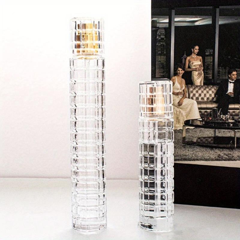30/50ml Perfume Empty Bottle Portable Large Capacity Container Fine Pressing Glass Empty Bottle To Fill Spray Refillable Bottle