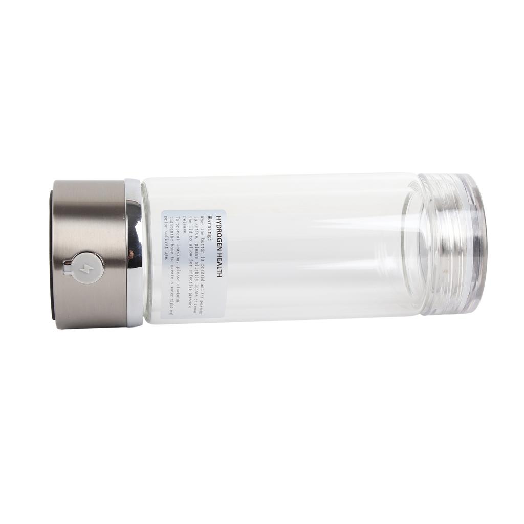 380 ml-es hidrogén vizes palack generátor SPE technológia USB újratölthető hordozható hidrogénben gazdag víz